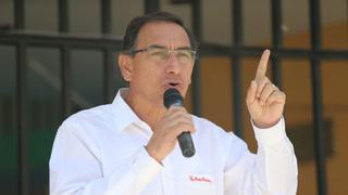 Vizcarra pide tomar "acciones y decisiones drásticas" contra congresista Mamani