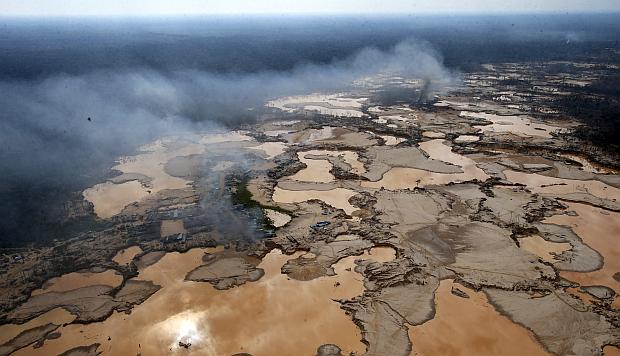 La minería ilegal es uno de los mayores agentes contaminantes en la región de Madre de Dios. (Foto: USI)