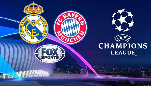 Transmisión oficial vía FOX Sports para seguir el partido entre Real Madrid y Bayern Múnich por la semifinal de la UEFA Champions League desde el Allianz Arena de Múnich, Baviera. (Foto: FOX Sports)