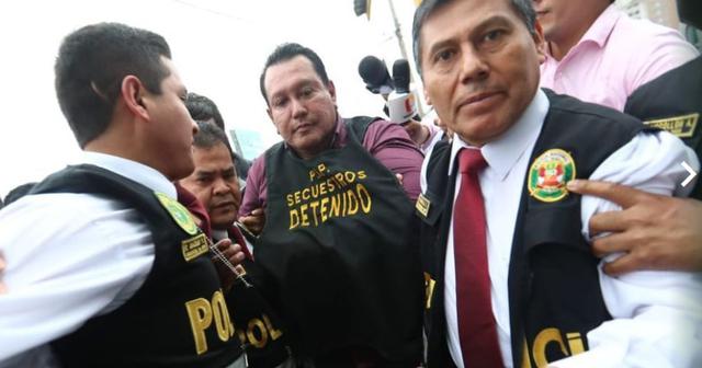 El exgobernador regional del Callao Félix Moreno fue capturado el lunes 11 de noviembre por la Policía Nacional del Perú (PNP) al interior de un inmueble ubicado en la Calle Pachacamac, en la manzana M, Lote 5B, en Cieneguilla. (Foto: Renzo Salazar/GEC)