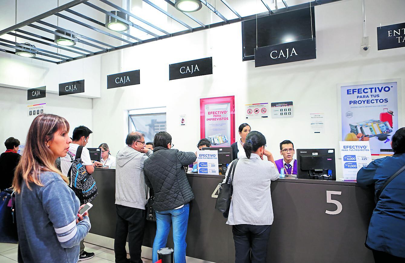 Cuenta de ahorro. La tiene el 40.8% de los peruanos bancarizados. (Foto: Manuel Melgar)