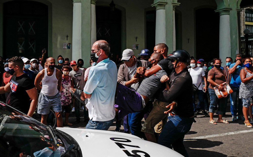 The US criticizes Cuba for fabricating the charges of the first convicted of July 11 protests