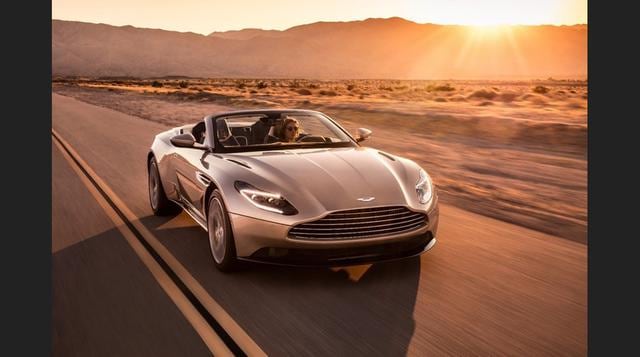 Foto 3 | Esta nueva versión del DB11 lleva el prefijo de "Volante" que es como Aston Martin denomina a sus modelos convertibles. (Foto: Megaricos)