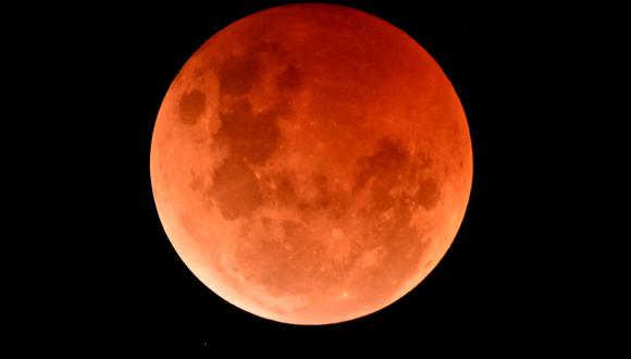 El eclipse del 28 de octubre fue el último del 2023 (Foto: AFP)