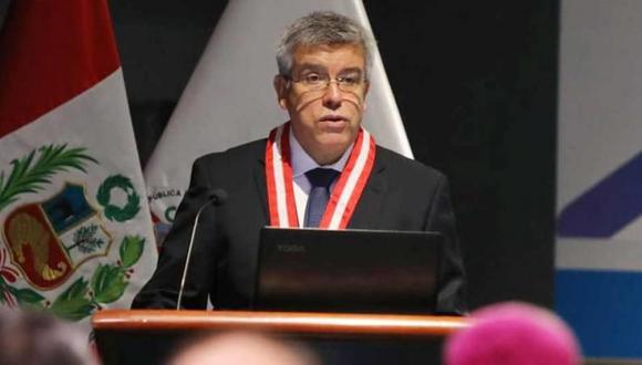 El magistrado Antonio de la Haza continuará como presidente de la JNJ. (Foto: Difusión)
