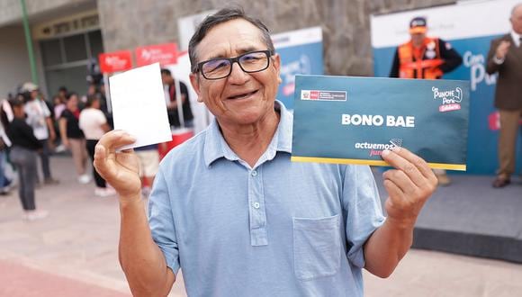 Más de 30 familias de Cieneguilla son las beneficiadas con la entrega del Bono 500 del Ministerio de Vivienda que busca apoyar a damnificados por lluvias.  (Foto: Ministerio de Vivienda)