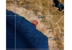 Arequipa: sismo de magnitud 4 se reportó esta tarde en Islay, señaló el IGP