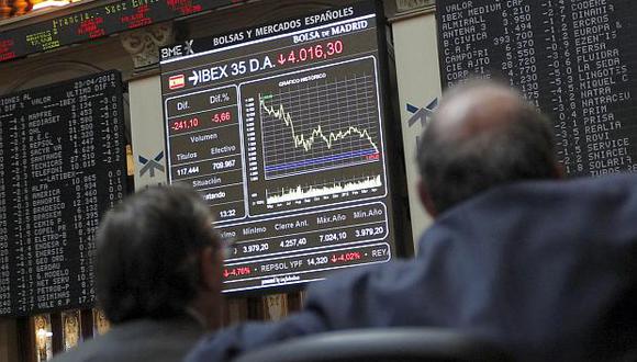 La Bolsa española cayó este lunes el 0.29%. (Foto: Reuters)
