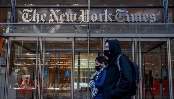 The New York Times espera una indemnización millonaria por parte de Microsoft y OpenAI, creador del ChatGPT (Foto: Angela Weiss / AFP)