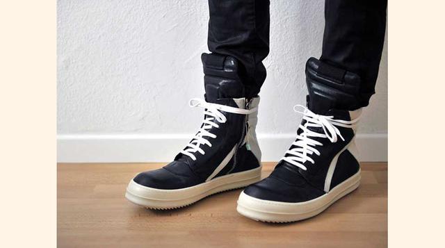 GeoBasket (Rick Owens), Precio: $. 5000. (Foto:Upsocl).