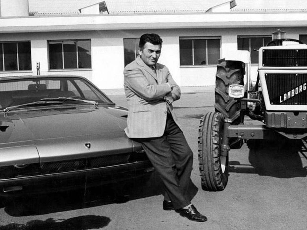 Ferruccio Lamborghini, el hombre que pasó de arreglar tractores a competir  con Ferrari | ECONOMIA | GESTIÓN
