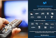 Movistar TV modifica su programación desde hoy: Los canales que salen y los que entran