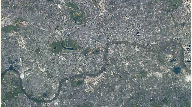 Como si fuera de miniatura, el centro de Londres. (Foto: msn)