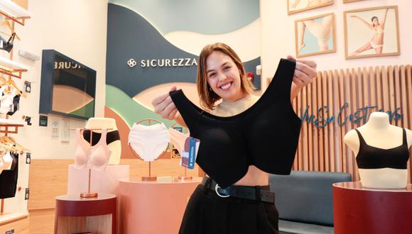 Sicurrezza  no va a ingresar, por el momento, a la categoría de ropa de baño, como estaba previsto para este año, adelantó su CEO, Ileana Tapia.
