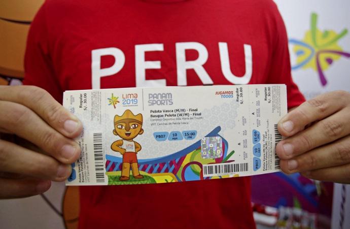 Entradas para los Juegos Panamericanos Lima 2019 (foto: Andina)