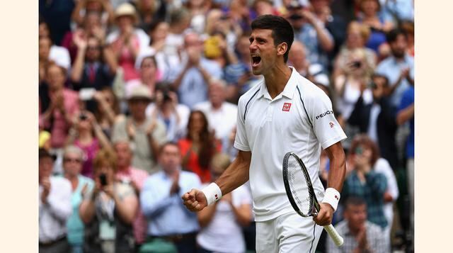 Novak Djokovic, Ingresos totales: US$ 48.2 millones, Premios en efectivo: US$ 17.2 millones, Patrocinios: US$ 31 millones. (Foto: Getty)