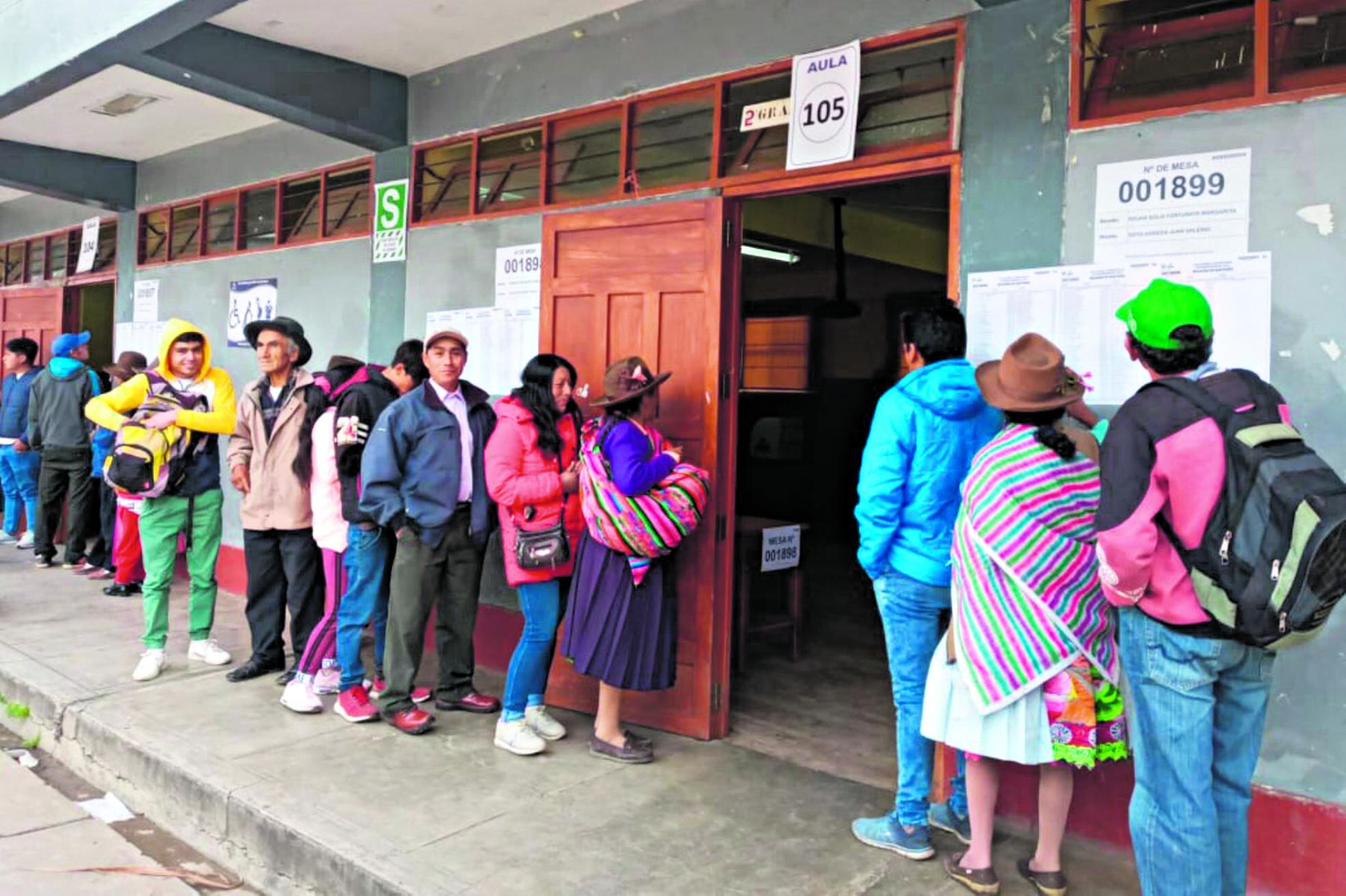 Cambios. El voto en blanco y viciado, que es de protesta, se fue a UPP, señaló Hernán Chaparro. (Foto: GEC)
