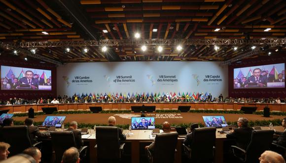 Cumbre de las Américas. (Foto:AFP)