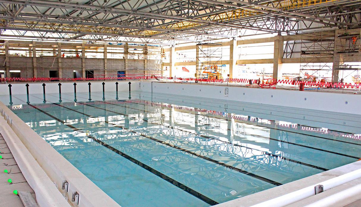 El centro acuático de Villa María del Triunfo estará abierto al público cuando terminen los Juegos Panamericanos. (Foto: Lima 2019)