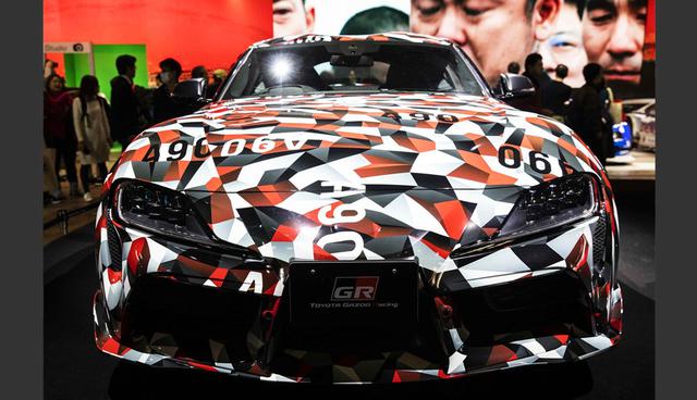 FOTO 11 | Toyota GR Supra Super GTEl Supra es quizás el auto de carreras más emblemático de Toyota y se espera que sea rediseñado. Esta versión conceptual está lista para competir en la clase GT 500. Fotógrafo: Keith Bedford / Bloomberg