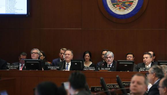 La OEA pidió que tanto el Congreso como el Ejecutivo propicien la calma ante la crisis política. (Foto: Andina)