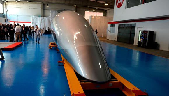 Hyperloop. (Foto: AFP).