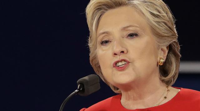 Hillary Clinton: "Donald Trump cree que el cambio climático es una farsa inventada por los chinos". (Foto: AP).