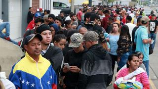 Miles de venezolanos en frontera peruana a poco de vencer plazo de permiso