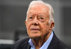 Jimmy Carter es ingresado a un hospital por una infección del tracto urinario 
