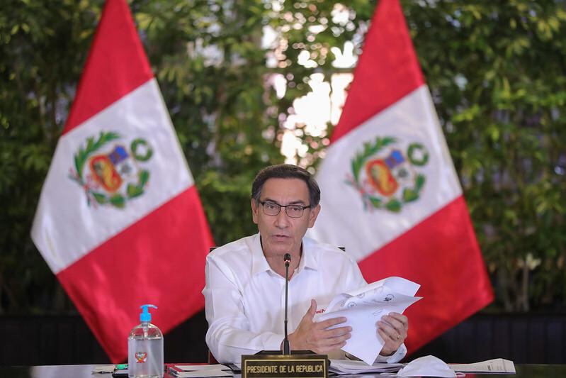 “Hemos aprobado un decreto supremo bastante importante. Este se refiere a la reanudación de algunas actividades económicas", dijo Vizcarra. (Foto: Presidencia)