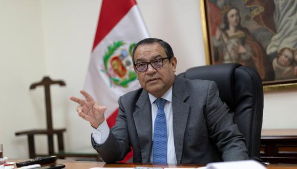 El jefe del Gabinete Ministerial, Alberto Otárola, informó que el gobierno va a actuar con responsabilidad respetando la vida y la integridad de los peruanos ante el reinicio de protestas. (Foto:GEC)