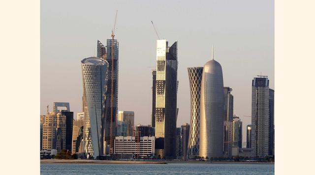 Doha. La capital de Qatar ha subido 16 lugares en el ranking en los últimos cinco años, y ahora es el segundo centro más importante de Oriente Medio para el sector financiero. (Foto: Reuters)