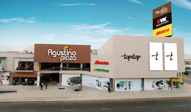 Agustino Plaza, espera crecer 28% en ventas este año y llegar a facturar S/. 64 millones Este crecimiento, explicó su gerente general, Gonzalo Ansola,  respondería a la entrada de nuevas marcas y diversificación de sus formatos. Destacó que el valor de ve