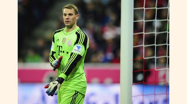 Manuel Neuer: En el 2013, este arquero alemán fue elegido ‘Mejor Portero del Mundo’ por la IFFHS. Hasta el 2012 su sueldo superaba los US$ 8 millones al año. (Foto: Getty Imagen)