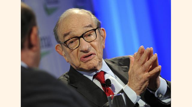 Alan Greenspan. El expresidente de la Reserva Federal de EE.UU. (Fed) llega al ‘top ten’ por su impacto global. (Foto: Bloomberg)