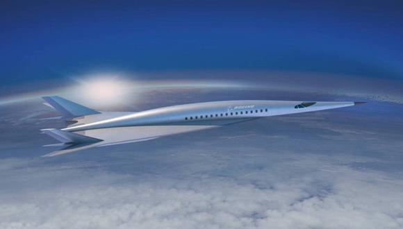El avión hipersónico de Boeing unirá Londres y Nueva York en dos horas. (Foto: megaricos.com).