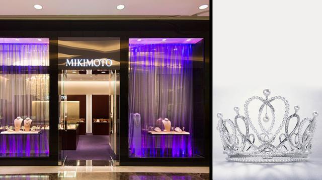 7. Mikimoto. Empresa japonesa, famosa por haber diseñado las coronas de Miss Universo desde el 2002 al 2007.