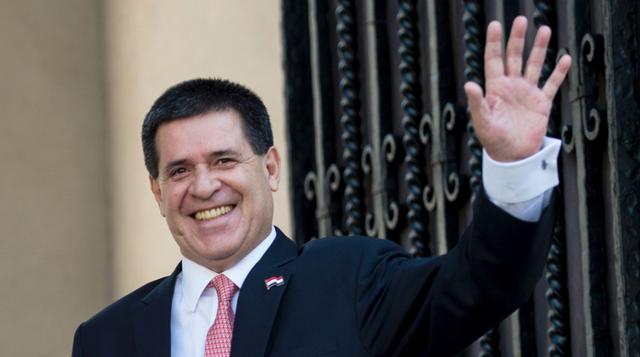 Horacio Cartes: Político, empresario y dirigente deportivo. Es presidente de Paraguay con 60 años de edad. (Foto: AFP)