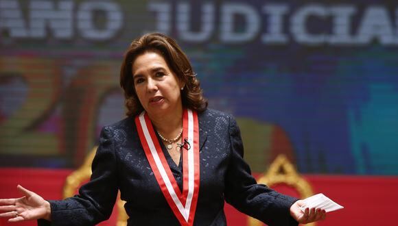 La presidenta del Poder Judicial, Elvia Barrios, lanzó invitación para la convocatoria a un Consejo de Estado. (Foto: archivo GEC)