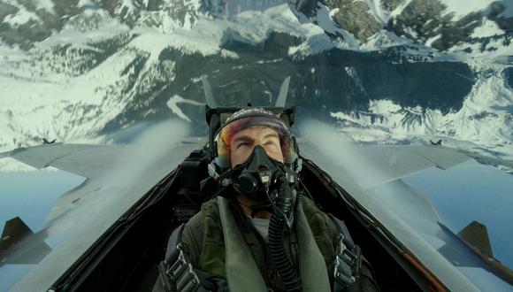 Tom Cruise protagoniza varias escenas aéreas de impacto en "Top Gun: Maverick"