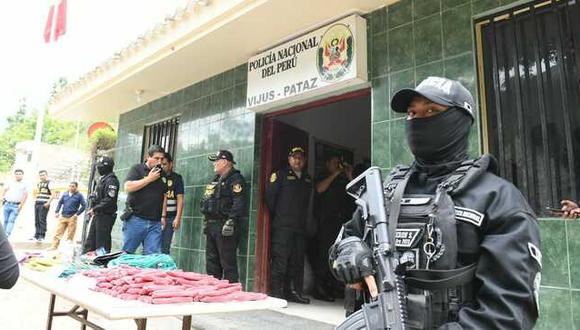 Mininter instalará base policial en Pataz para fortalecer la seguridad en la zona. (Foto: Mininter)