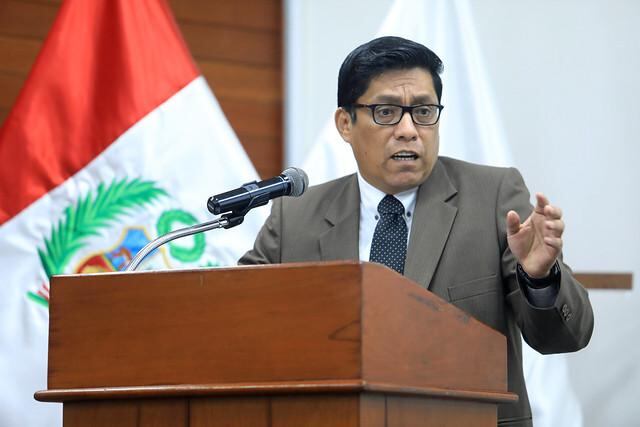 Vicente Zeballos dijo esperar que el Congreso se rectifique. (Foto: Minjus)