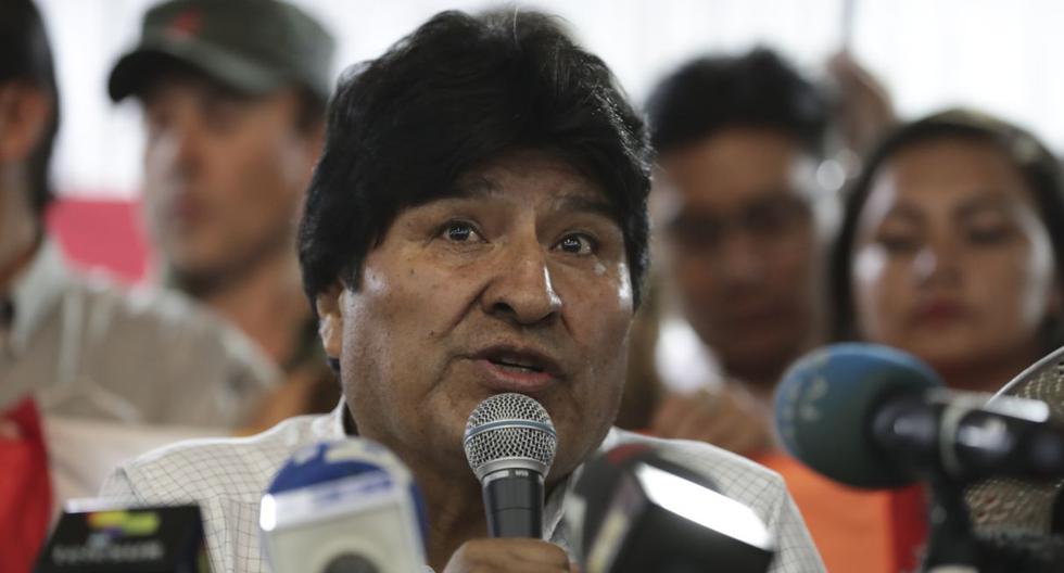 Hasta el momento Evo Morales no ha dado declaraciones sobre Choque Salomé. (AFP).