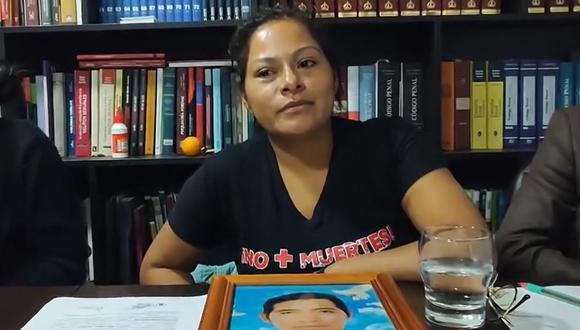 Ruth Bárcena acudió la Fiscalía de Huamanga. Foto: Posición Ayacucho