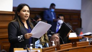Heidy Juárez: Subcomisión admite a trámite propuesta del informe de calificación en su contra