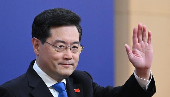 El exministro de Relaciones Exteriores de China, Qin Gang (Foto: AFP).