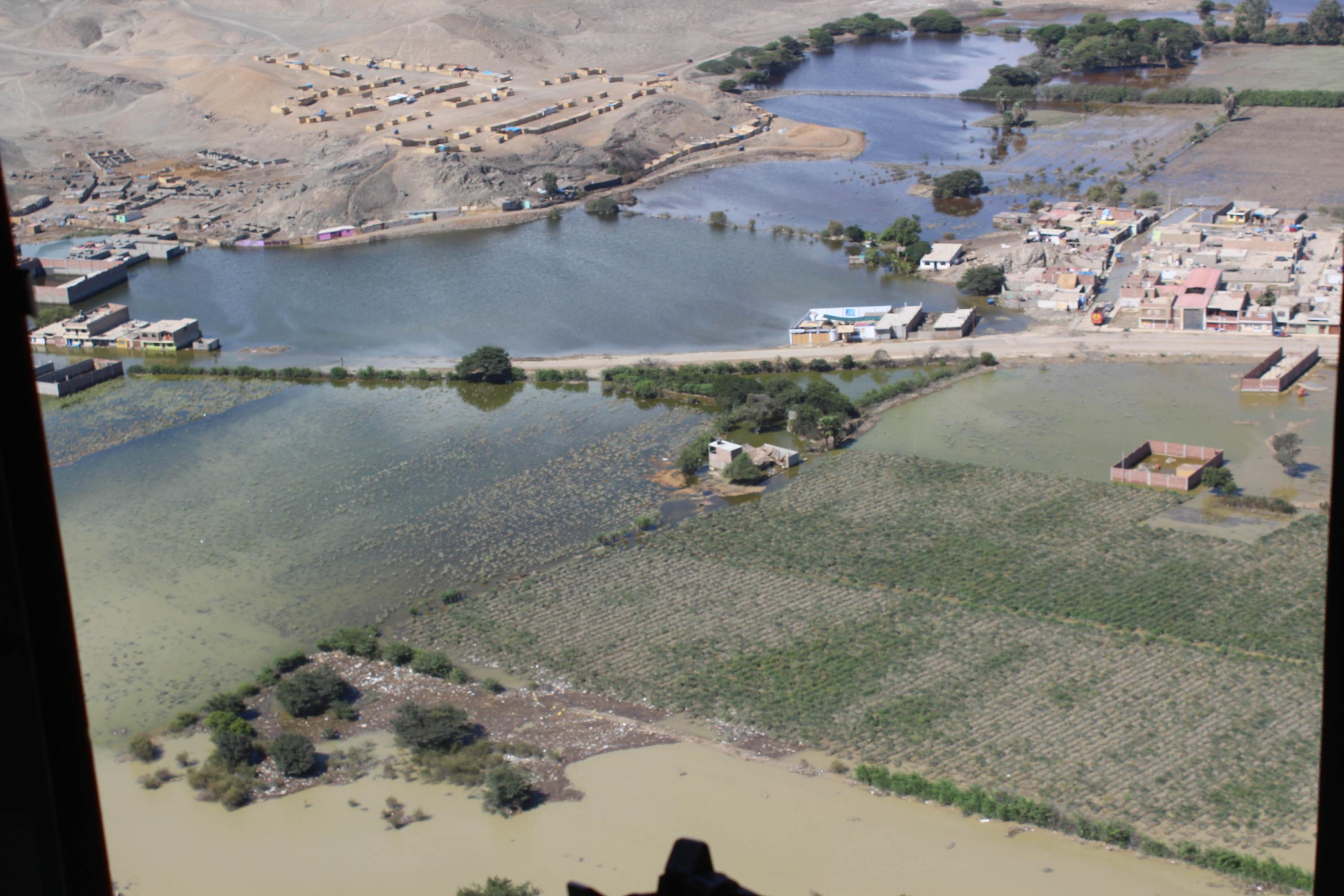 Huarmey recibe obras por impuestos de la minera orientada a la consutrucción de calles, del desembarcadero, y mejoramiento del agua potable y alcantarillado después de que fuera altamente afectada por El Niño Costero.