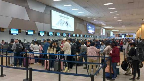 Operaciones aéreas retornan a la normalidad en el Aeropuerto Jorge Chávez. Foto: gob.pe