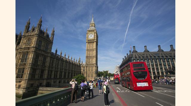 Reino Unido, Cayó al décimo lugar. Sus puntos fuertes incluyen instituciones sólidas y algunas de las mejores universidades del mundo. Sus puntos débiles incluyen un entorno macroeconómico con déficits públicos elevados. (Foto: Bloomberg)