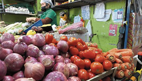 Ministerio de Desarrollo Agrario y Riego informa sobre el ingreso de alimentos a los mercados mayoristas de Lima en medio de bloqueos en las vías. Foto:  Julio Reaño/@Photo.gec